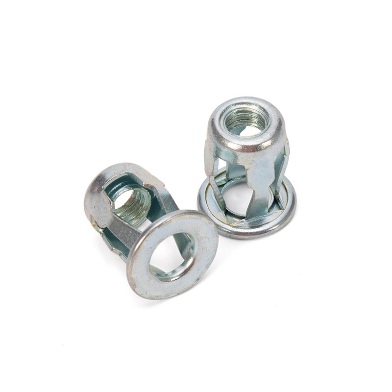Metric DIN Standard Stainless Steel Threaded Inserts for Hollow Wall Sleeve Flange Head Spider Nut Durable Construction