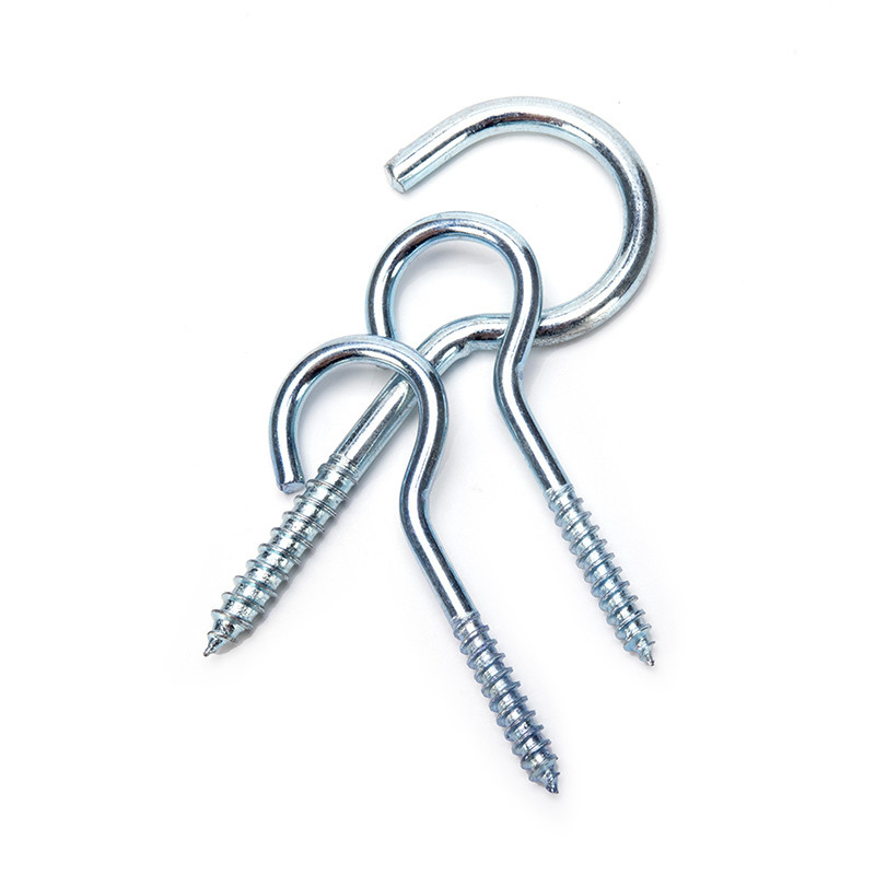 Competitive L Hook Eye Ring Self Tapping Wood Lag Sheep Eye Screw for M3 M4 M5 M6 M8 M10 M12 M14 M16 M20 Sizes Material