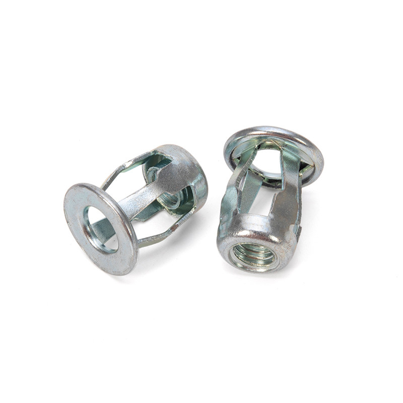 Oil Gas Retail Industry Carbon Steel Expansion Hollow Petal Nut for Automobile Bumper Lantern Folding Nut M4 M5 M6 M8