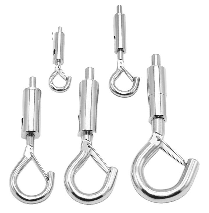 Food Beverage Grade DIN Certified Wire Rope Clamp for Marine Applications 4.6mm 7.9mm 10mm 12mm