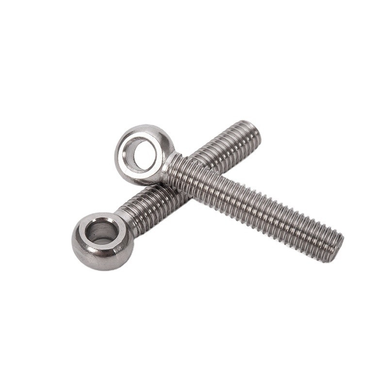 JIS Standard Head Style Stainless Steel Round Fish Eye Swing Bolts with Slipknot and Lifting