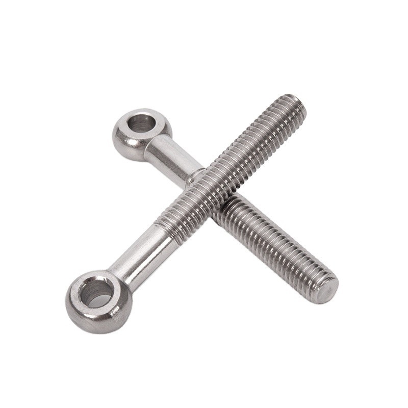JIS Standard Stainless Steel Eye Bolt With Fine Thread ZINC PLATED Finish INCH Measurement OEM Custom