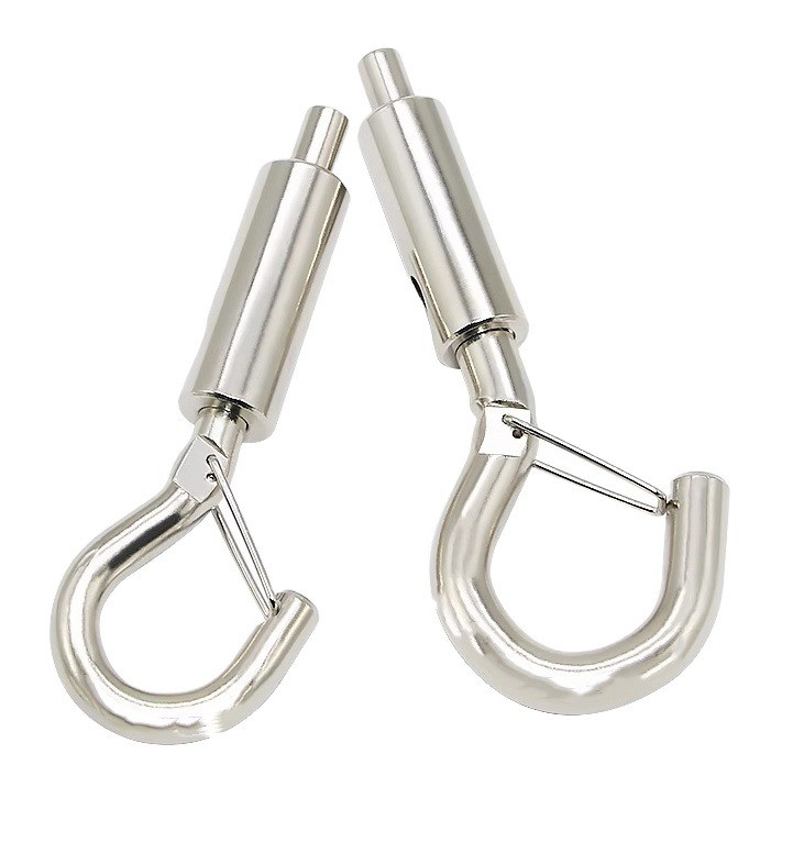 General Industry Performance Stainless Steel Wire Rope Safety Hook 4.6mm 7.9mm 10mm 12mm with Optimal Design and Durability