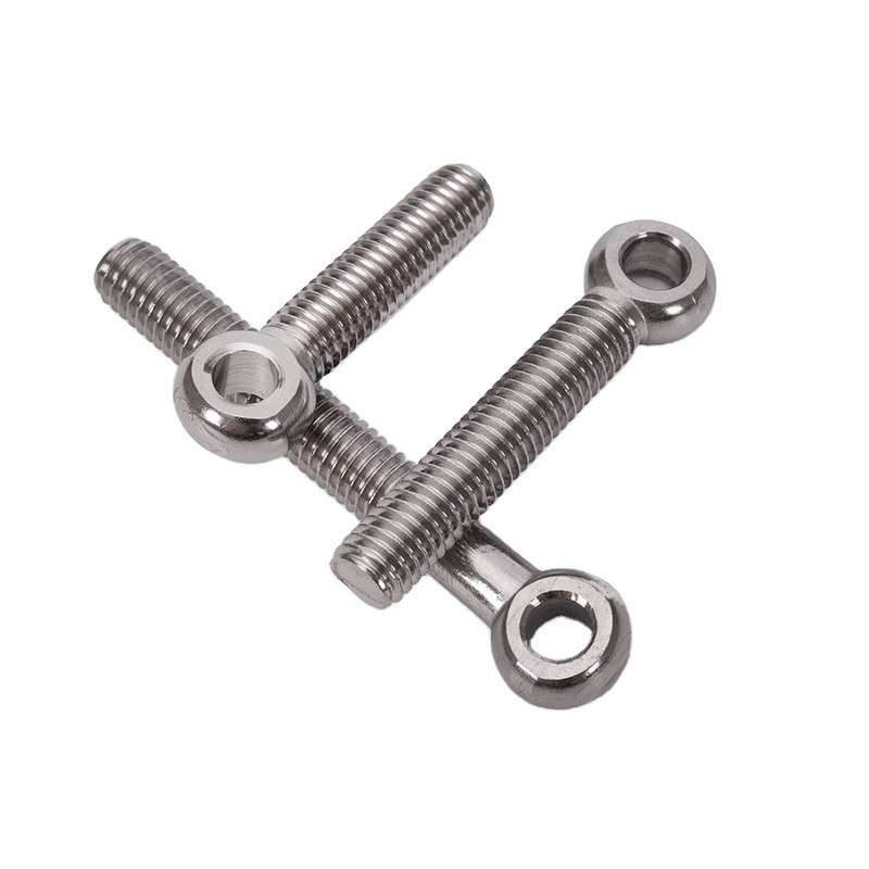 INCH Measurement System Stainless Steel DIN 444 Eye Bolt with Galvanized Finish Corrosion Resistant