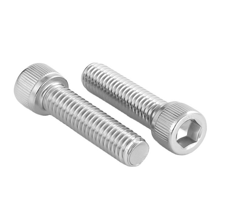 Metric Measurement System Silver Plated Titanium Hex Socket Bolt M3 M6 M10 Perfect for Heavy-Duty Industrial Fastening