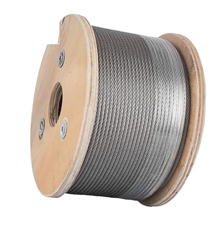 Cable Gripper AISI SUS 304 316 Stainless Steel Wire Rope 1mm 1.5mm 2mm 3mm 4mm 5mm 6mm 7mm 8mm 9mm 10mm Customized Color