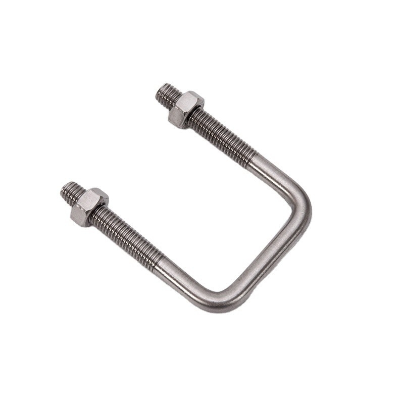 ISO Standard DIN Standard M5 M6 M8 M10 M12 Stainless Steel U Bolts Round Square Bend U-Bolt U Clamp Bolts And Nuts