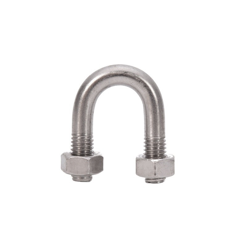 High Strength Stainless Steel M8 Square U Bolt ANSI/ASME Standard for Marine Applications