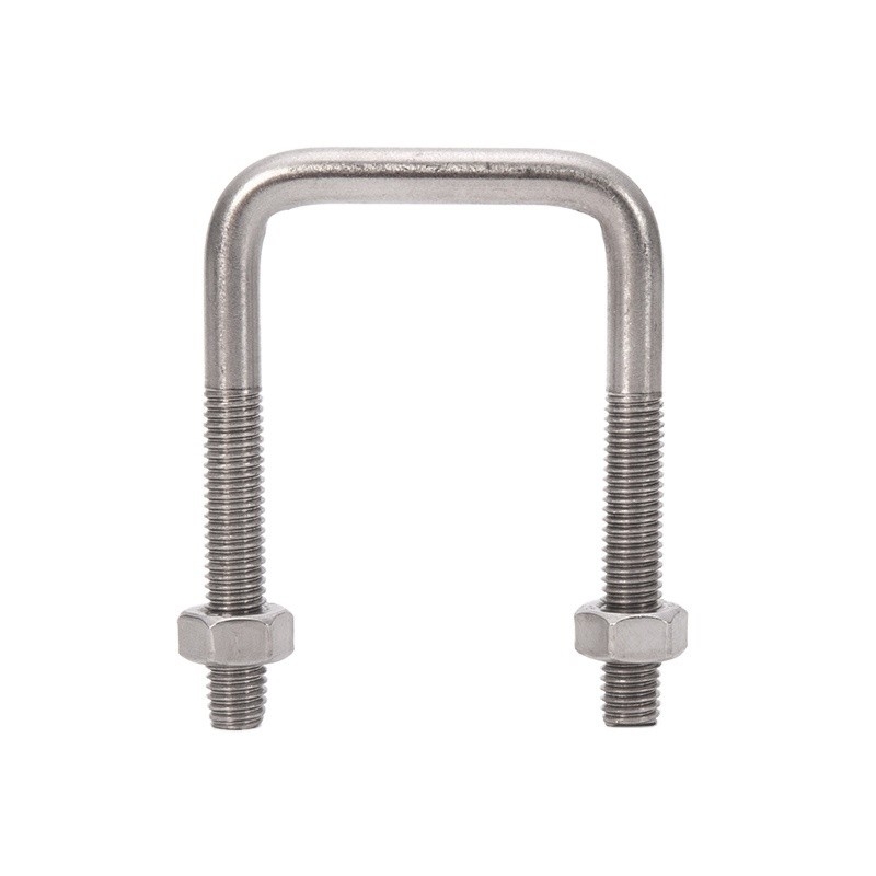 ANSI/ASME Standard M3-M20 Stainless Steel U-Bolt for Construction and Installation Zinc Plated Cross Pipe Stuck