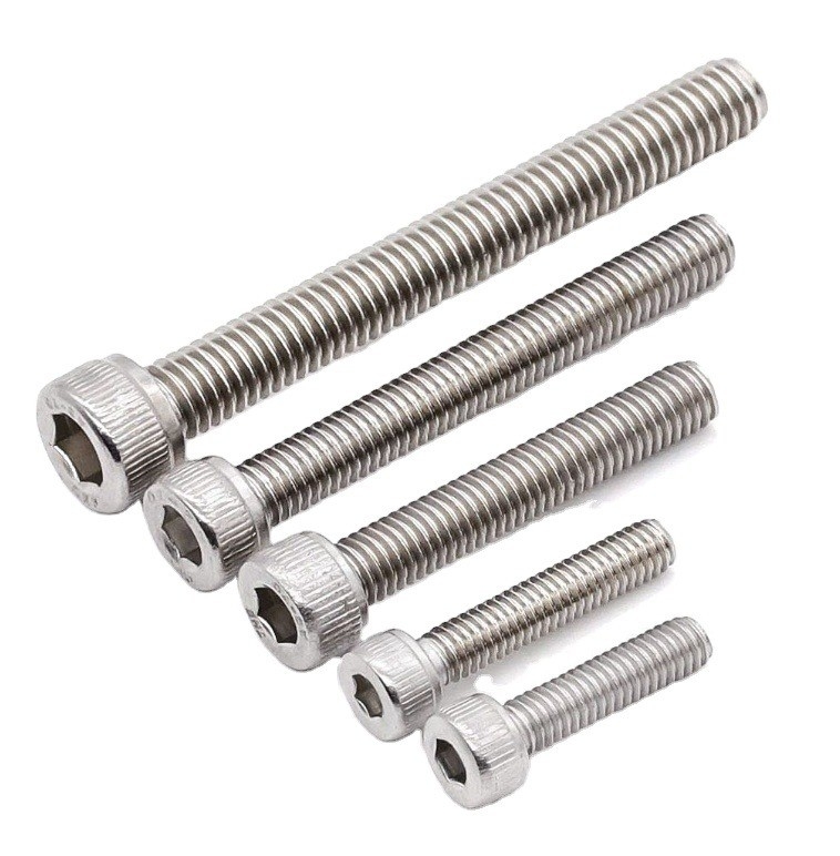 Black Finish INCH Measurement System Stainless Steel HexSocket Shoulder Screws conforming to JIS Standard in 304/316