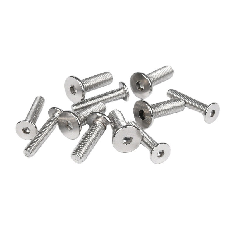 Galvanized Hexagon Socket Countersunk Head Machine Screw for M1.6 M2 M2.5 M3 M4 M5 M6 M8 M10 M12 M14 M16 M20
