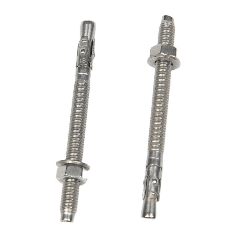 Metric Passivation Finish Stainless Steel Through Bolt Expansion Anchor for Strong and Durable Fastening