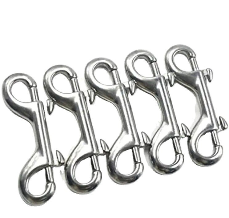 Zinc Finish Stainless Steel Machined Swaged Swivel Eye Trigger Snap Hook for 14mm Bolts and Heavy-Duty Rigging Heavy-Duty