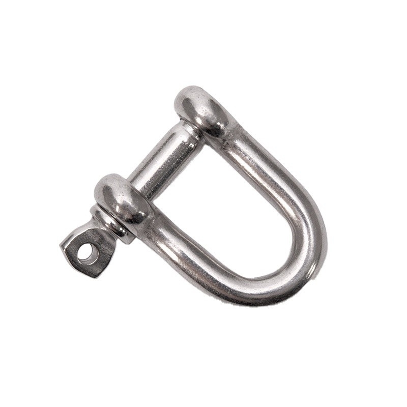 Polished Metric DEE Shackles with Electric Galvanized D Shackle Hardware in 8mm Size