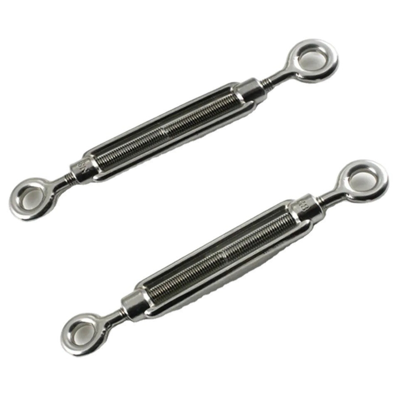 Water Treatment Stainless Steel Closed Body Turnbuckle M16 M2 M24 for Shandong Buy Jis F7020 M4 Marine Eye Eye Hand Wheel