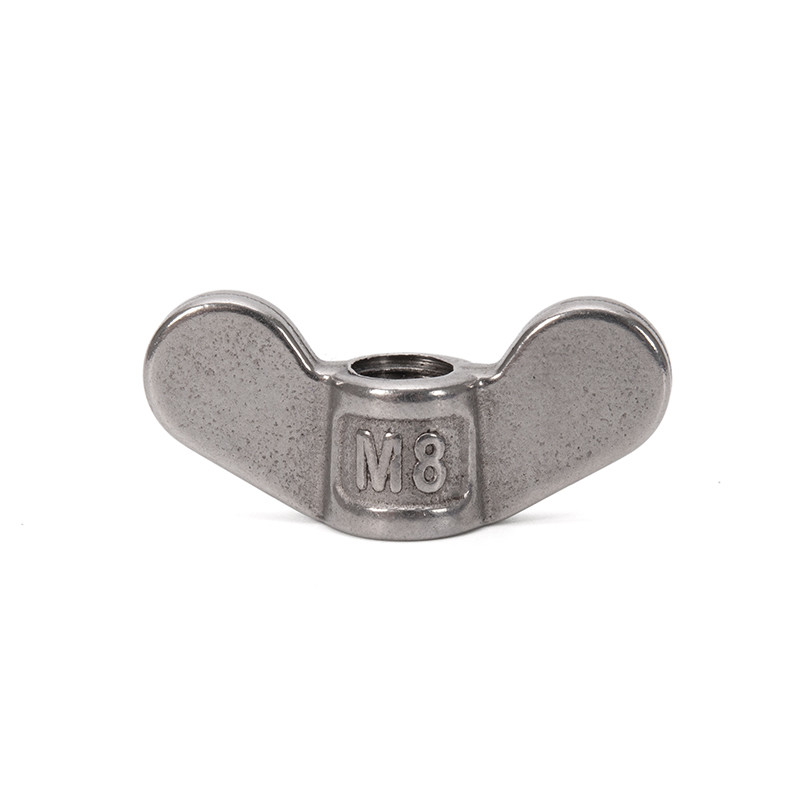 ANSI/ASME Standard Healthcare DIN 315 Zinc-Plated Alloy Steel Butterfly Nuts for Mining Applications