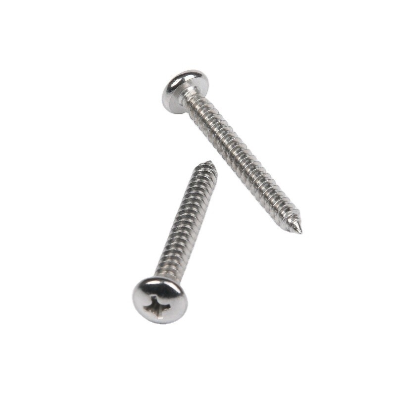 Head Style Flat Self Tapping Screw for M1.6 M2 M2.5 M3 M4 M5 M6 M8 M10 M12 M14 M16 M20 in INCH Measurement System Steel