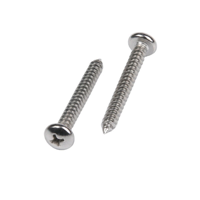 ANSI/ASME Standard Pan Head Self Tapping Torx Screw with INCH Measurement System and Chrome Plated Finish