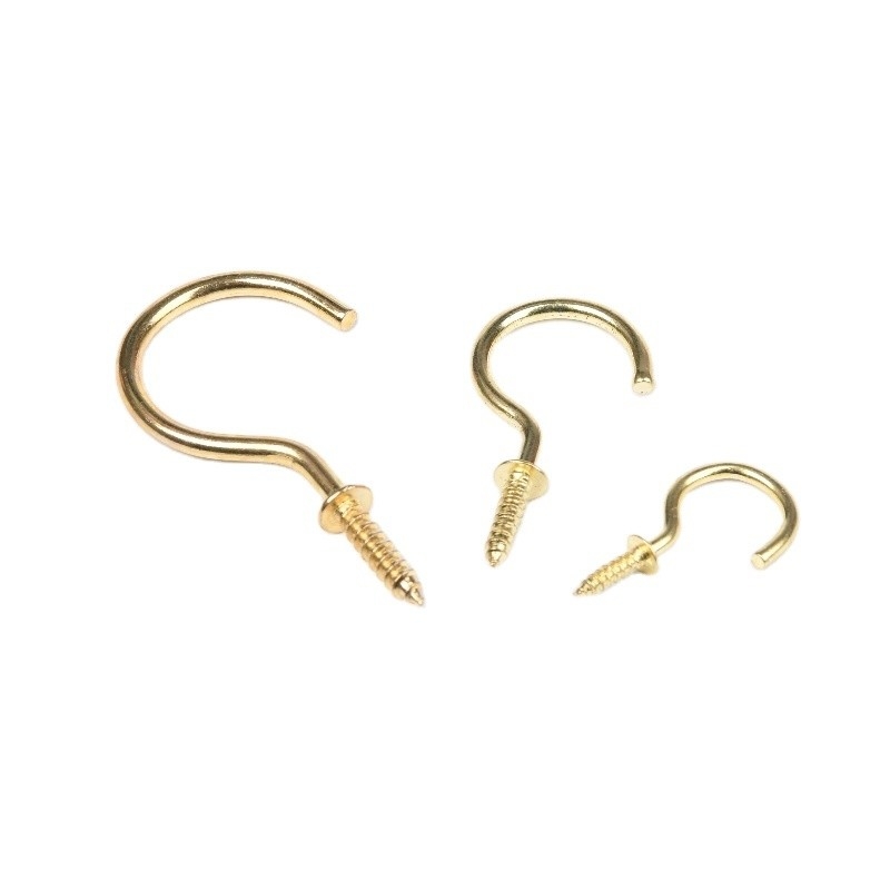 ANSI/ASME Standard Black Oxide Finish Stainless Steel Open Eye Screw Hook for INCH Measurement System