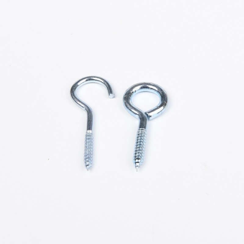 Stainless Steel Carbon Steel Wood Black Lag Eye Screw with GB Standard M1.6 M2 M2.5 M3 M4 M5 M6 M8 M10 M12 M14 M16 M20 and Plain Finish