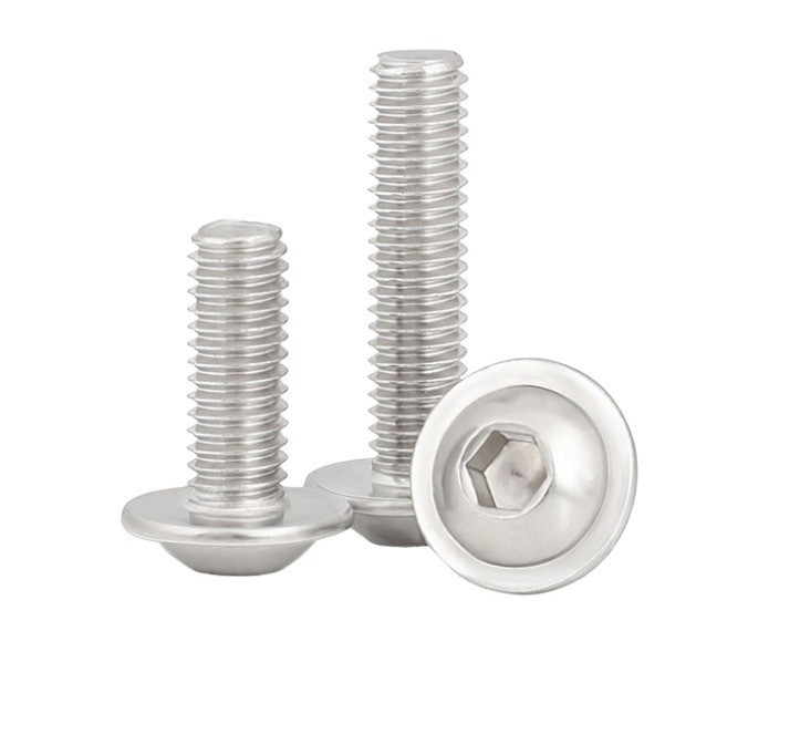 Stainless Steel Material Pan Head INCH Measurement System Flange Screw for Heavy-Duty Applications