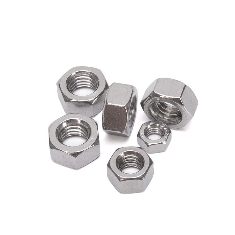 Metric Measurement System M5 M6 M8 M10 M12 M14 M16 Zinc Plated Hexagon Nut for Screw and Bolt DIN Standard General Industry