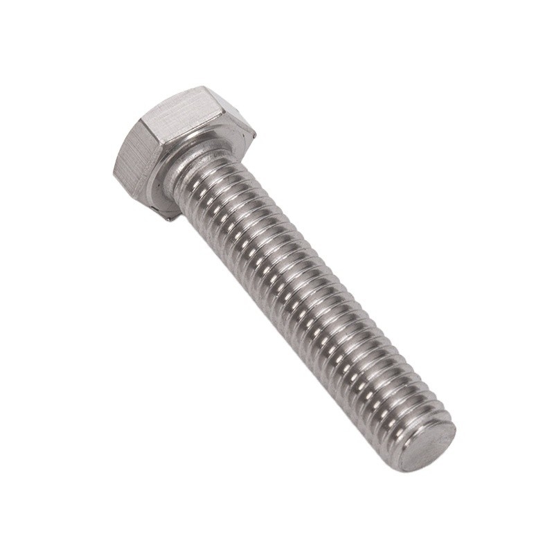 Measurement System INCH DIN933 Brass Hex Head Bolts M6 M8 M10 M12 M16 Stainless Steel Screws