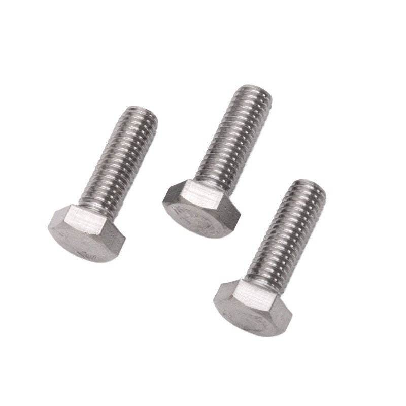 ZINC PLATED Best Stainless Steel Hex Bolt and Nut DIN933 M6 M12 SS304/SS316 Measurement System INCH Head Style Head