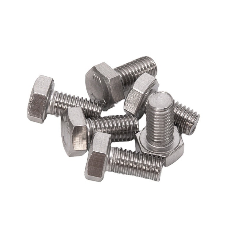 Stainless Steel Hex Bolts and Nuts M6 M8 M10 M12 M14 M16 M20 with ZINC PLATED Finish HEX Head Style