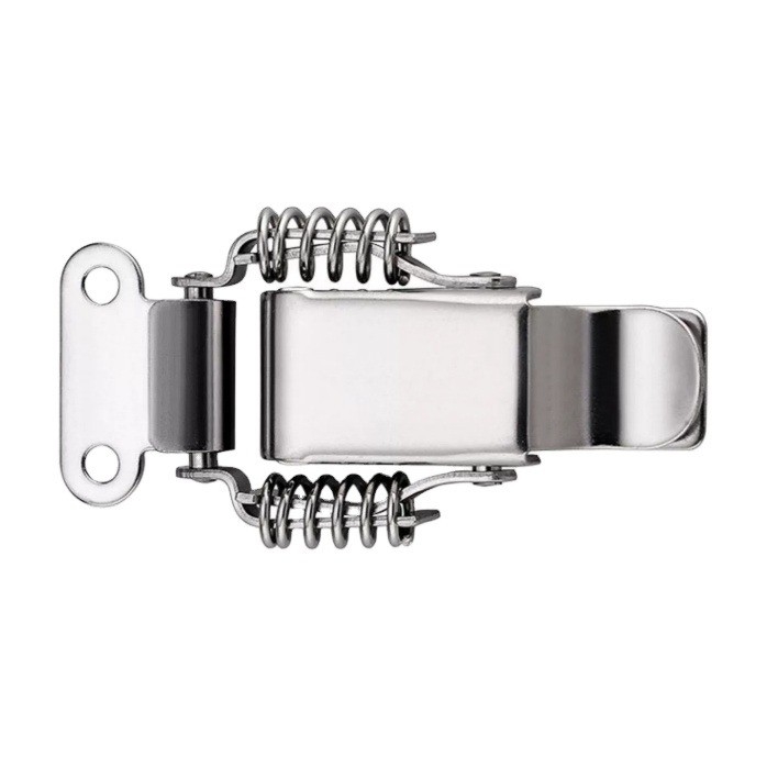 Adjustable Metric Measurement Stainless Steel Spring Lever Tension Latch Toggle Clamp for Toolbox Latch Locking Mechanism