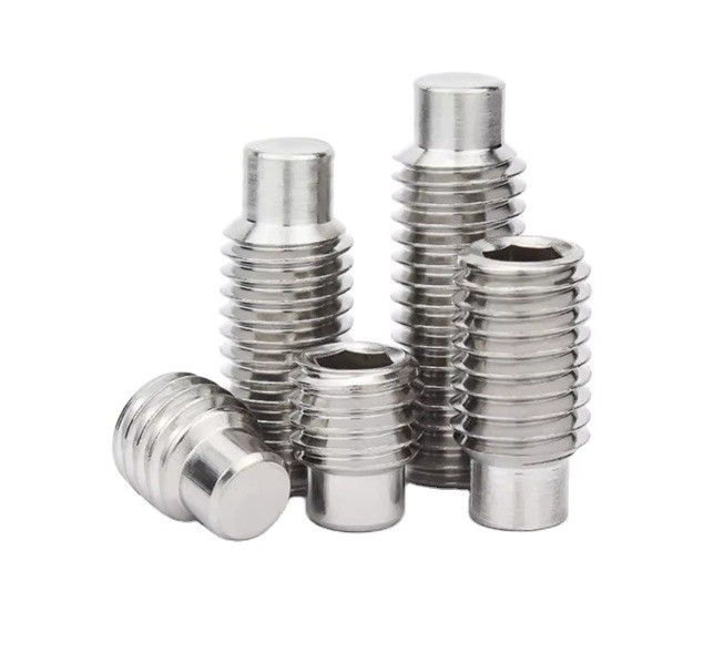 Polishing DIN913 DIN914 DIN916 Gr12.9 Black Alloy Steel M1.4 M2 M2.5 M3 M4 Allen Grub Screw for INCH Measurement System