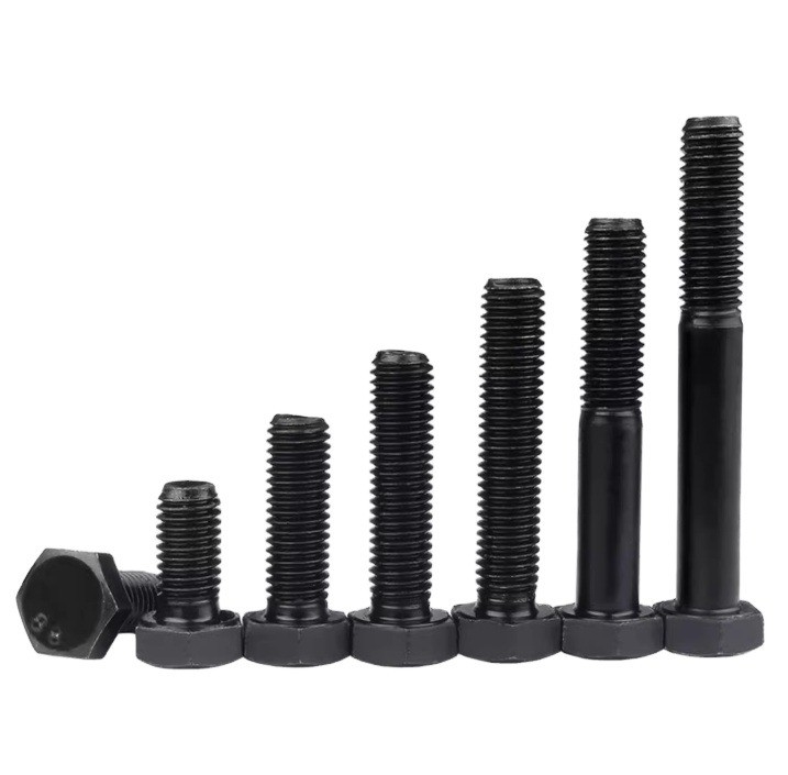 Metric M3 M4 M5 M6 M8 M10 M12 M14 M16 M20 Screws TC Bolt Nut Washer Steel 4.8/8.8 DIN933/931 Fastener with ZINC Finish