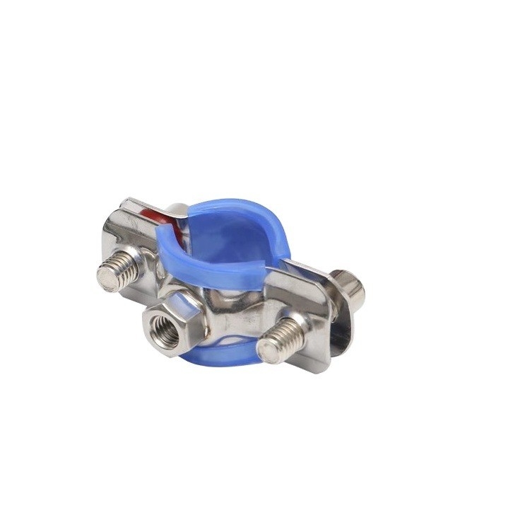 Standard Measurement Supported Stainless Steel 201/304 British Type Pipe Clamp with Quick Release and Customized Support