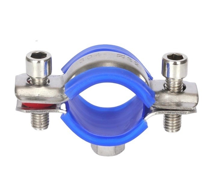 ISO Standard Stainless Steel Custom U Bolt Pipe Clamp for Carbon Steel Hose Pipe 16-300mm Inch Measurement