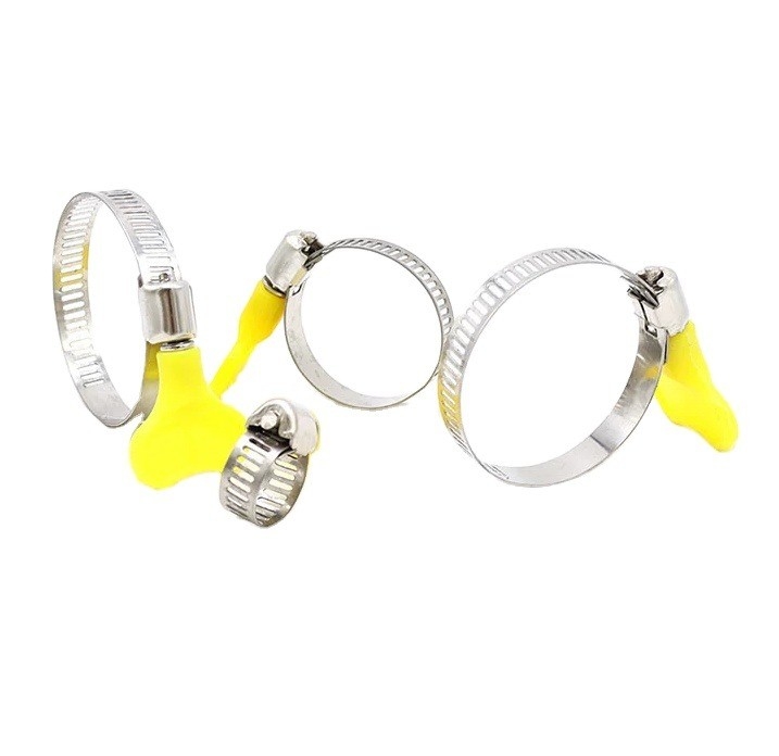 Customized Germany Type Stainless Steel Quick Release Telescopic Tube C Type Pipe Hose Clips Clamps with Thumb Screw/Handle