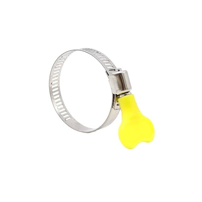 Metric Measurement System Stainless Steel Adjustable Hose Clips and Quick Release Hose Clamps with ZINC Finish Durable
