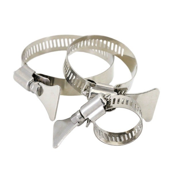 Quick Locking Hose Clamp Connector Clamps With Handle and ZINC Finish For Food Beverage General Industry Sample Instock