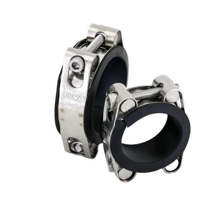 Heavy Duty Clamp Metric GB Standard T-Bolt Hose Clamp Adjustable Single Stainless Steel 304 for Mining Measurement System