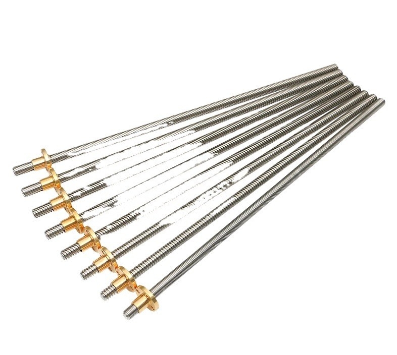 R25-10T3-FSI Metric Precision Screws Ball Screw Single Nut for Metric Measurement System and 0.05 Finish Chrome Plated Steel