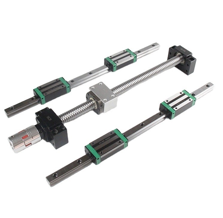 Polishing Stainless Steel CNC Precision Screws ISO9001 2008 Certified 3000mm SFU1204 Ball Screw with Stepper Motor and Long Lead