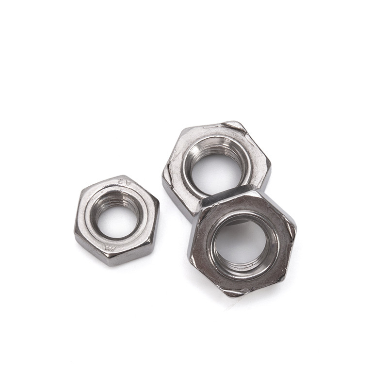 GB Standard Carbon Steel Square Weld Nut DIN929 M6 M8 M10 with Waxed Finish and Imperial Inch Measurement System