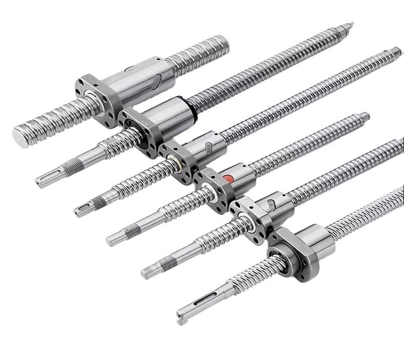 Stainless Steel Rotating Nut CNC Linear Guide Ground Ballscrew 1605 with Customized Colors and Metric Measurement System