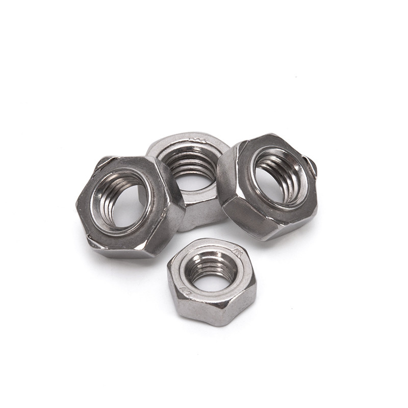 GB Standard Customised Inch Metric Stainless Steel Hex Nuts M3 M4 M5 M6 M8 M10 M12 with Zinc Yellow-Chromate Plating