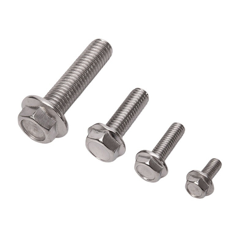 M6 M8 M10 3/8&quot; 1/4 20 Grade 12.9 8.8 Zinc Stainless Steel 310S Titanium Bolt With  Head Flange Bolt