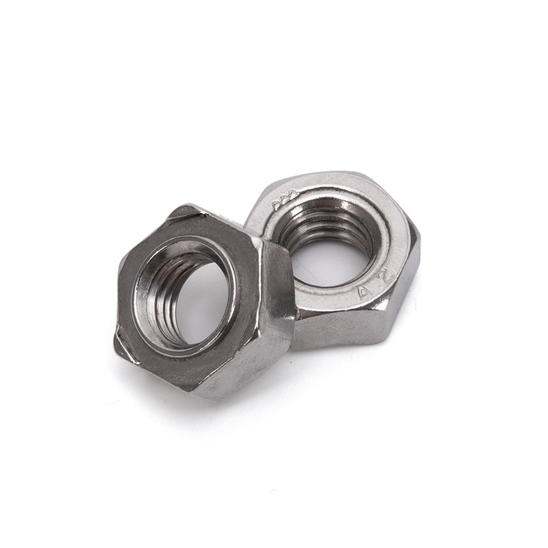 Galvanized Stainless Steel SS304 SS316 Hex Head Nuts for Bolt The Preferred Choice in Food Beverage Industry GB Standard