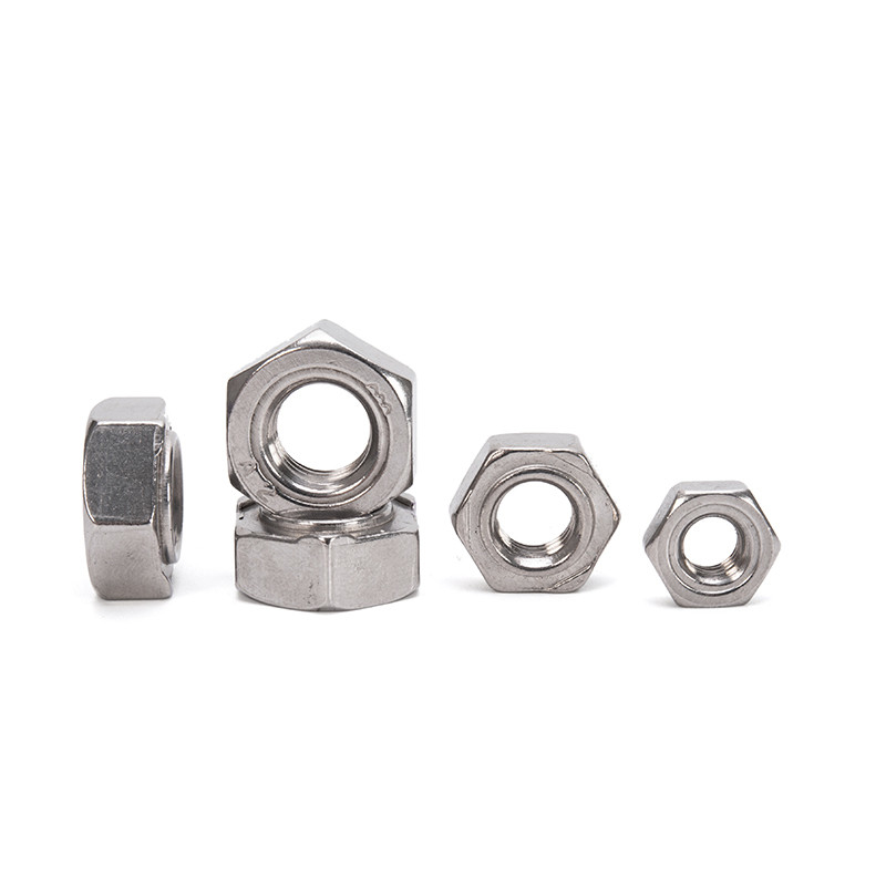 Food Beverage Industry Fastening M6-1.0 M8 Hex Weld Nuts with Imperial Measurement System and ISO Standard
