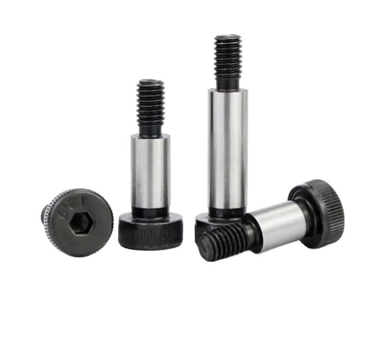 Stainless Steel 304 Round Head Zinc-aluminum Coated ISO 7379 Hex Socket Shoulder Bolts for Automotive Manufacturing