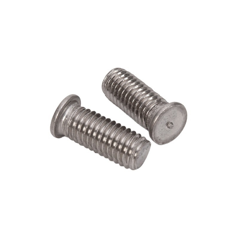 Plain Finish Stainless Steel 304 Industry-Grade M3 M30 Carbon Steel Grade 4.8 Welding Stud Bolt with High Tensile Strength