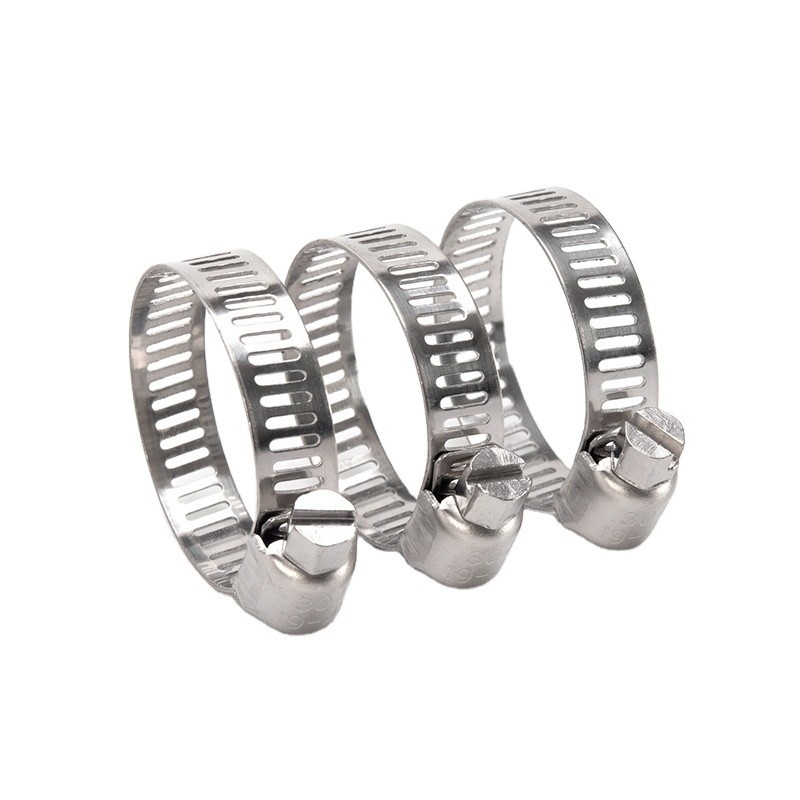 16-300mm American Type Worm Drive Stainless Steel Hose Clamp with Reinforced Strength Metric Measurement and OEM Support