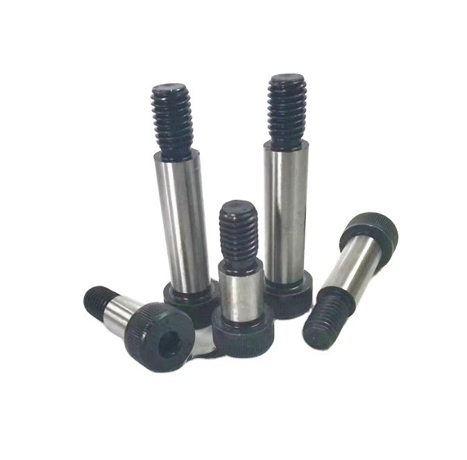 Metric Measurement System Round Head Zinc-aluminum Coated Stainless Steel Shoulder Bolt Hexagon Socket Shoulder Screw Bolt